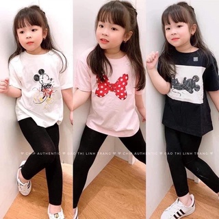 Kids áo thun chuột mickey và chuột minnie