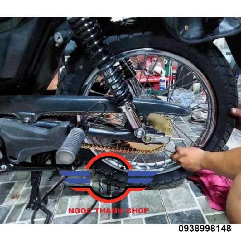 Lốp gai bán địa hình siêu êm không kêu khi chạy size 17  cho GD110 W175 và các dòng xe ...-NTS