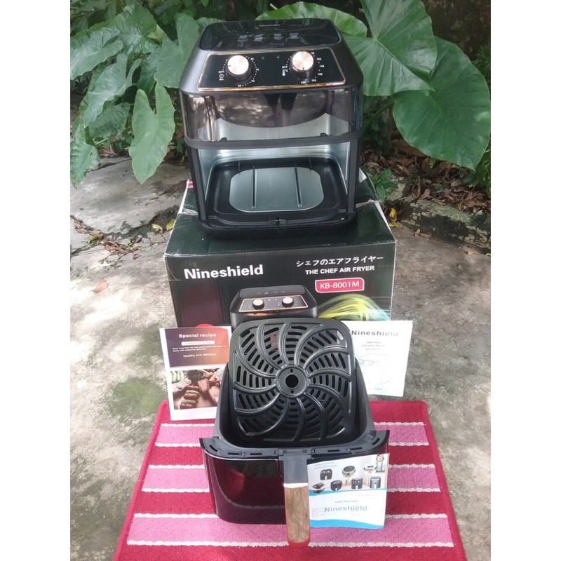 Nồi chiên không dầu Nine Shield- nồi cơ 10L- bảo hành 12 tháng