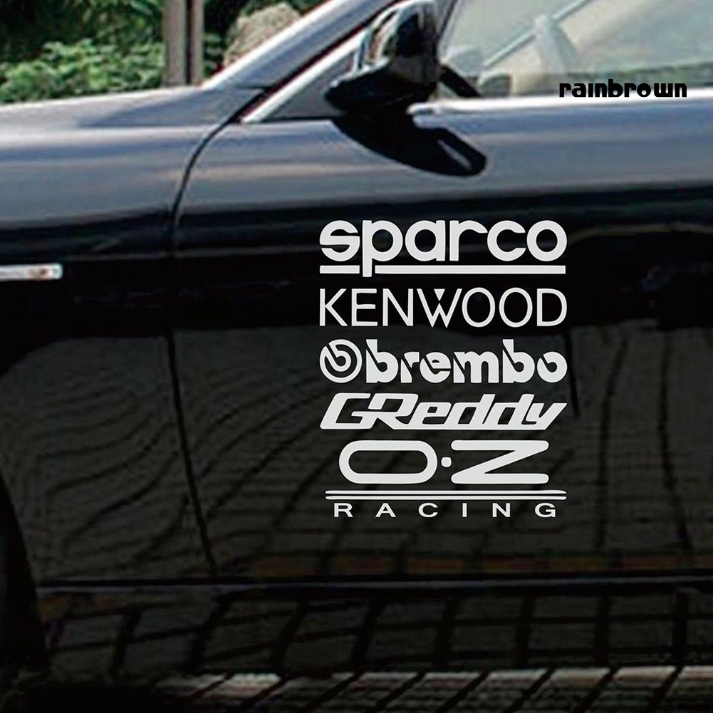 Miếng Dán Chữ Chống Thấm Nước Trang Trí Cửa Xe Hơi