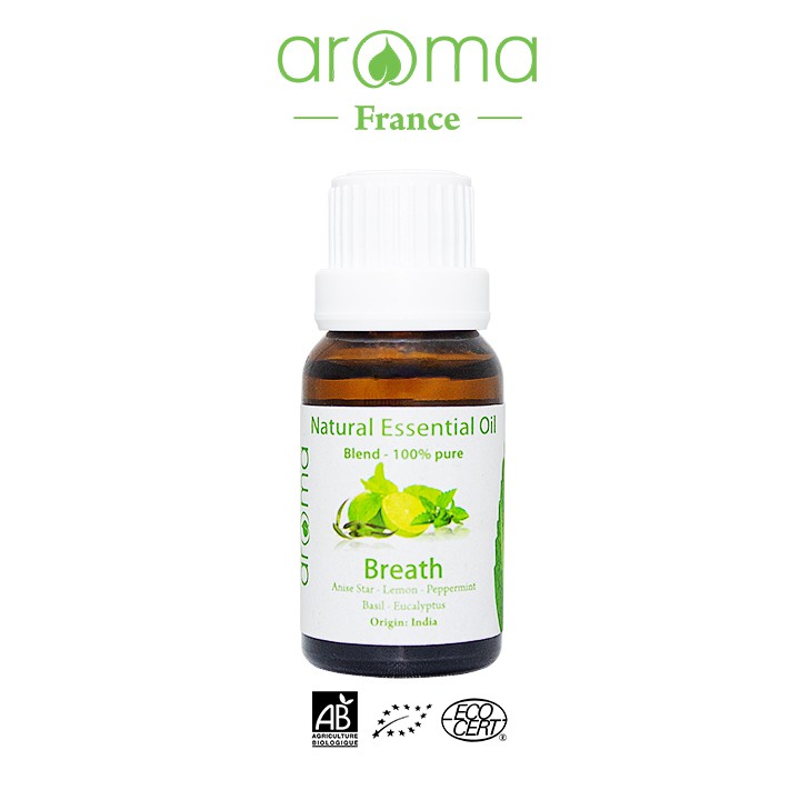 [Mã BMBAU50 giảm 50K đơn 150K] TINH DẦU XÔNG AROMA VIÊM MŨI BREATH