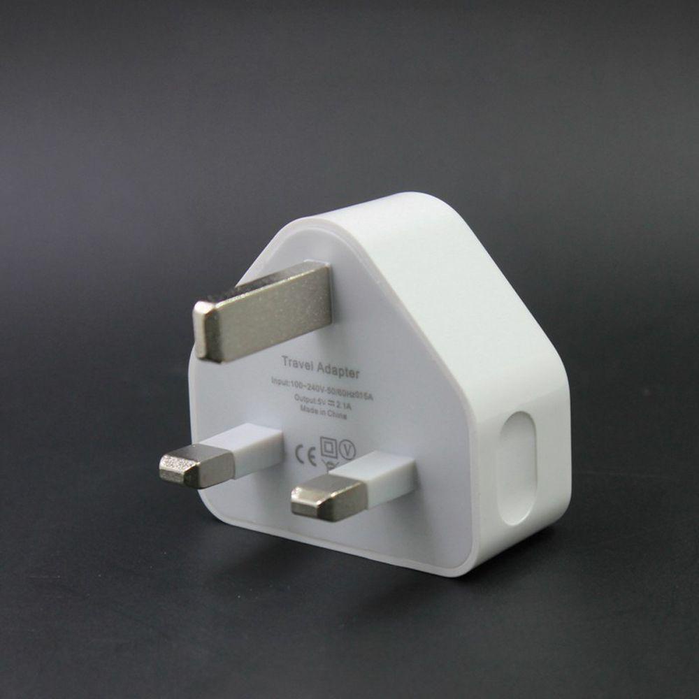 Củ Sạc Thanh Lịch Với 2 Cổng USB UK Cho Điện Thoại / Máy Tính Bảng