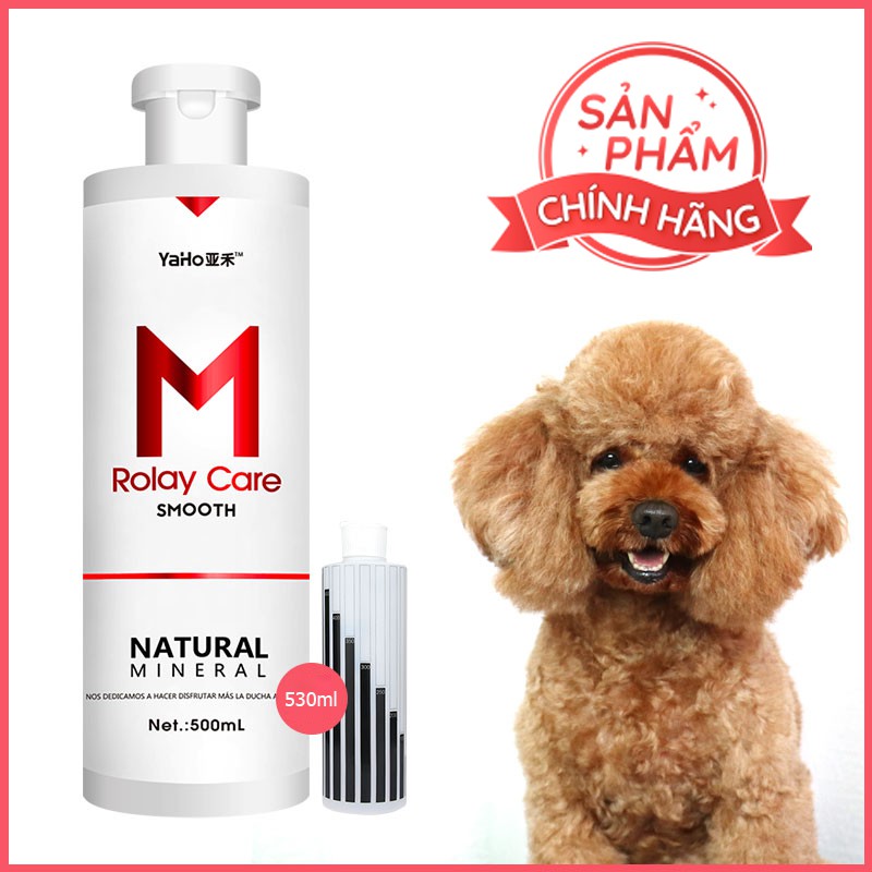 Sữa Tắm Cho Chó Poodle Lông Đỏ M Rolay 500ml Thơm Lâu, Không Bay Màu