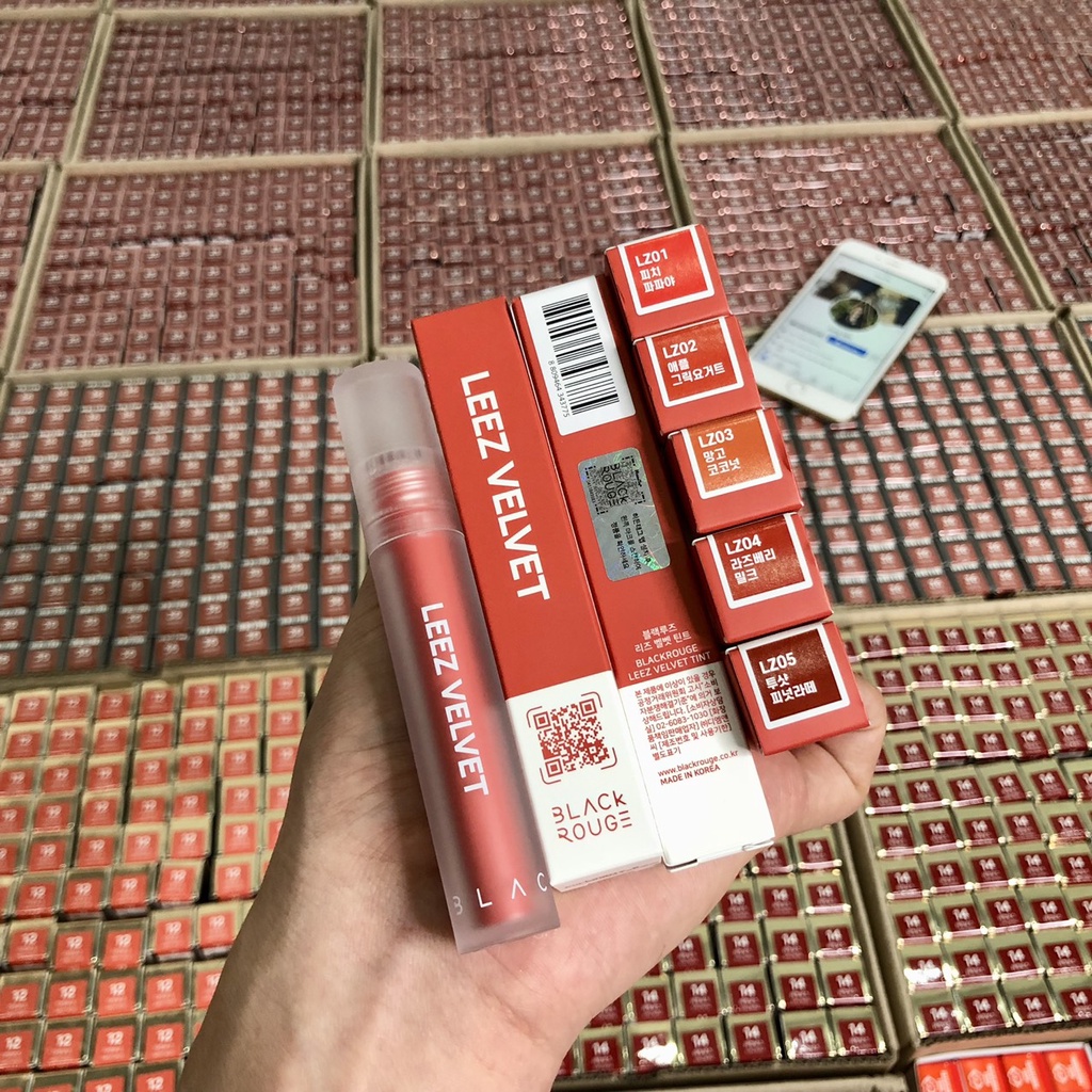 Son Kem Lì BLACKROUGE Leez Velvet Tint 4ml