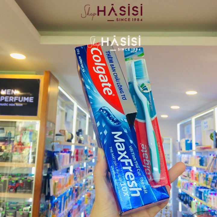 Kem Đánh Răng COLGATE - Maxfresh The Mát Cực Độ Siêu Sảng Khoái 230g (Kèm KM)