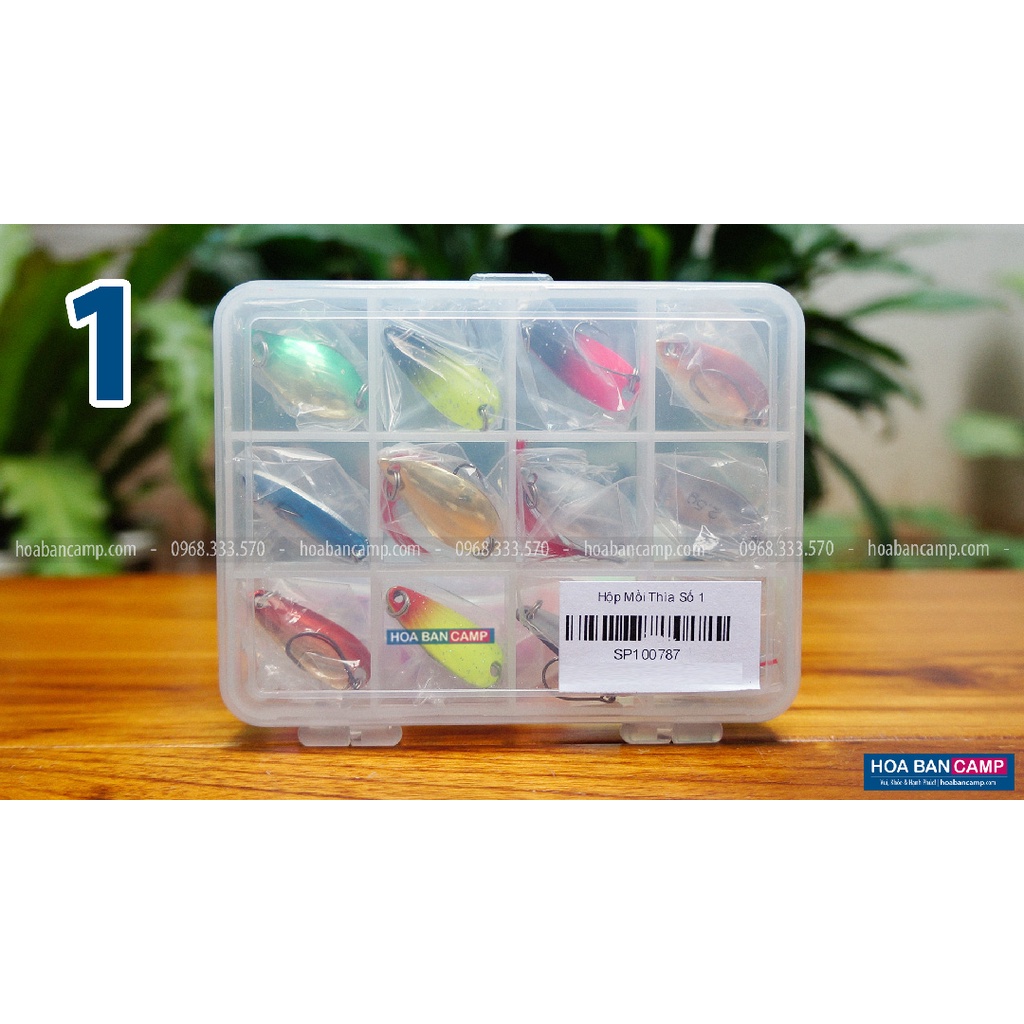 Hộp Mồi Thìa | 12 Con