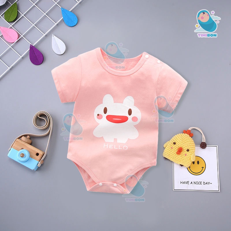 Bộ Body Đùi Đồ Liền Thân Cho Bé Bodysuit Chip Hè Sơ Sinh Mẫu Quần Áo Trẻ Em Chất Vải Cotton Mềm Mại - [BDCHIP6]