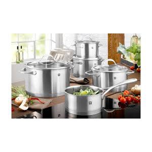 Zwilling - Bộ Nồi 3 Lớp ZW Essence 5 Món (1.5L,2.0L,3.0L,3.5L,6L)