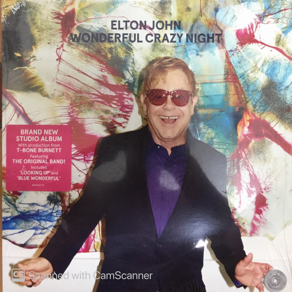 stereomate - LP Vinyl: Elton John ‎– Wonderful Crazy Night [New Sealed]
