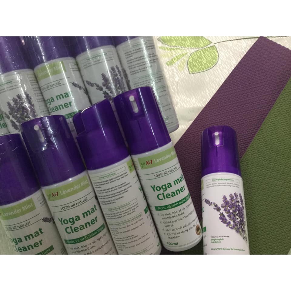 Nước Vệ Sinh Thảm Yoga Hương Lavender Chính Hãng Nature 100ml
