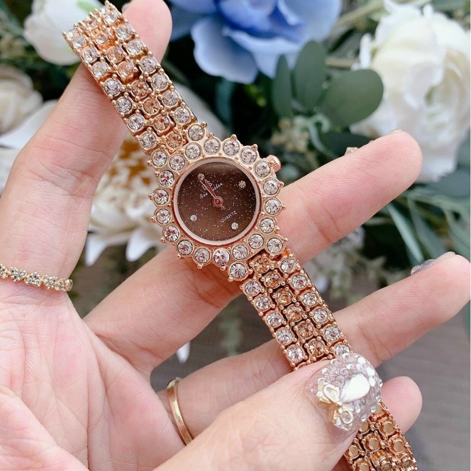 [Mã FAMAYFA2 giảm 10K đơn 50K] Đồng hồ thời trang nữ Bs beesister BSH02 mặt hoa cực đẹp | BigBuy360 - bigbuy360.vn