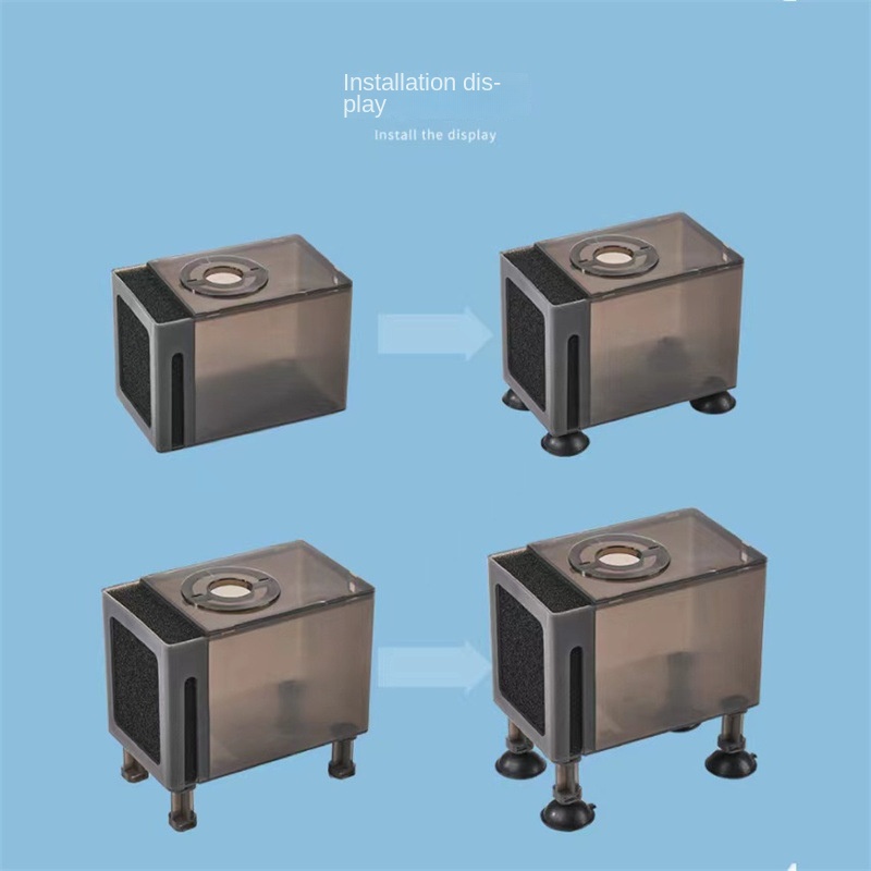 Hộp Chất Liệu Hấp Thụ Sốc Bảo Vệ Máy Bơm Nước Bể Cá Ốp