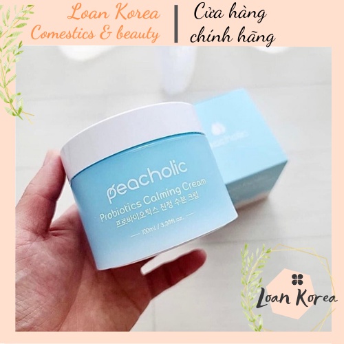 Kem Dưỡng Ẩm Da Dầu Mụn Peacholic Từ Ngải Cứu Làm Sáng Da Chống Lão hoá 100ml