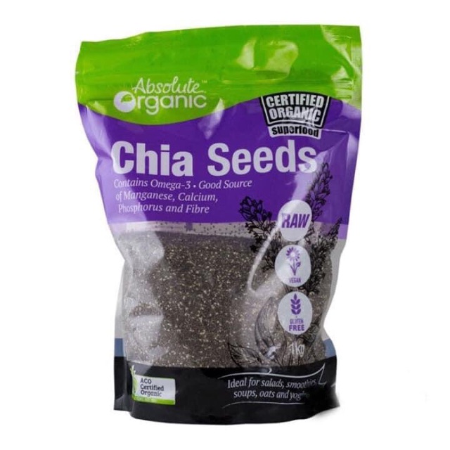 Hạt Chia Úc - Organic Chia Seeds