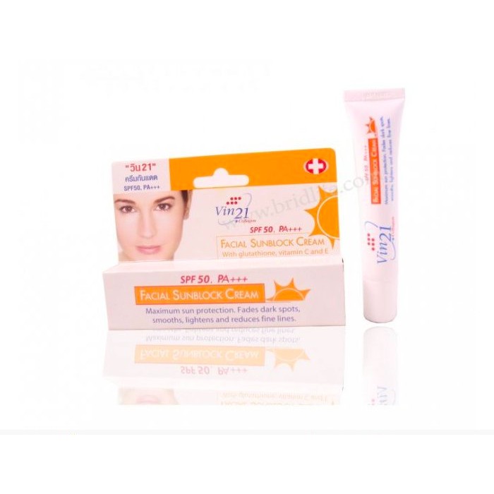 Kem Chống Nắng Kết Hợp Collagen - Facial Sunblock Cream SPF50 PA+++ Collagen - Thái Lan