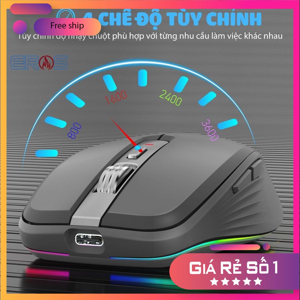 CHUỘT KHÔNG DÂY FMOUSE M303 CHẾ ĐỘ KẾT NỐI KÉP|CHỐNG ỒN|THỜI TRANG MSP98284