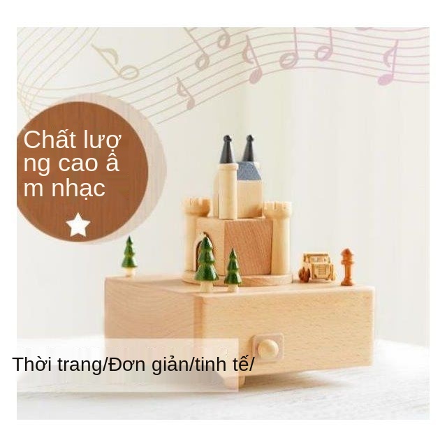 Hộp nhạc Giáng sinh Băng chuyền Sky City Creative Holiday Quà kỷ niệm cho bạn bè