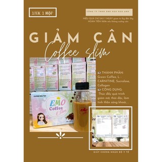 COFFEESLIM - GIẢM CÂN VỊ CÀ PHÊ SỮA