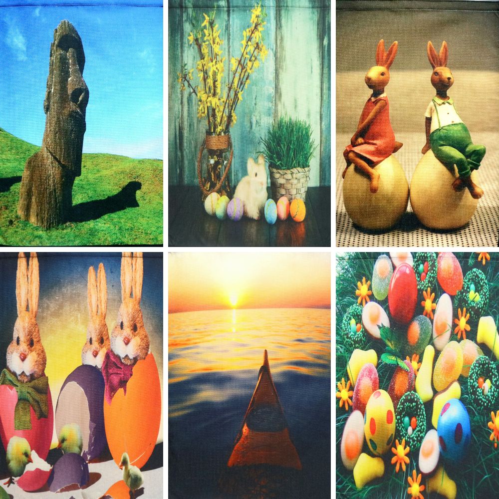 Rèm Dán Trang Trí Tường / Cửa Size Nhỏ