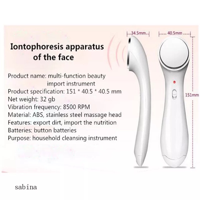[MẪU 2021]Máy massage mặt bằng ion dưỡng trắng da tự nhiên -Mẫu mới dễ thay pin | BigBuy360 - bigbuy360.vn