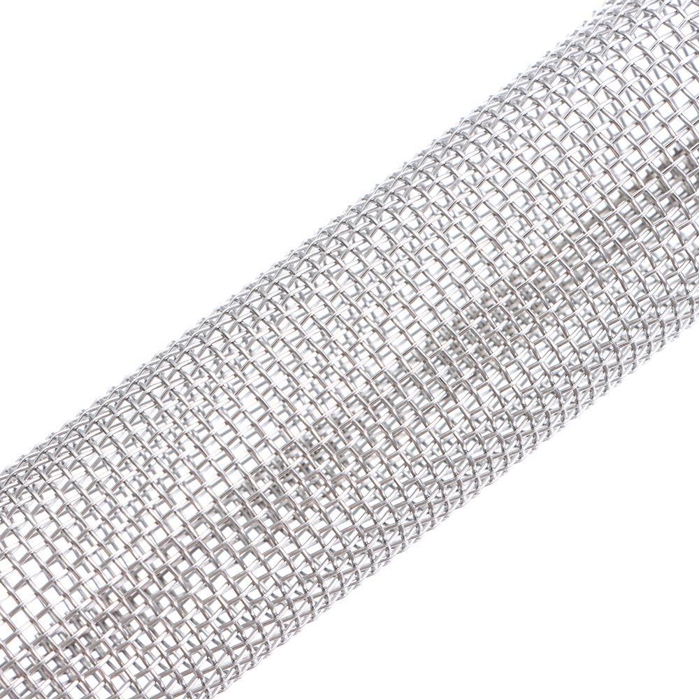 Ống Lưới Lọc Bia 6 / 12 Inch Bằng Thép Không Gỉ Có Thể Tái Sử Dụng