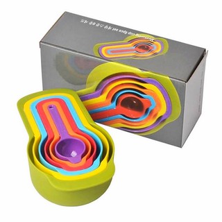 Bộ 6 Cốc Đong Định Lượng Màu Sắc