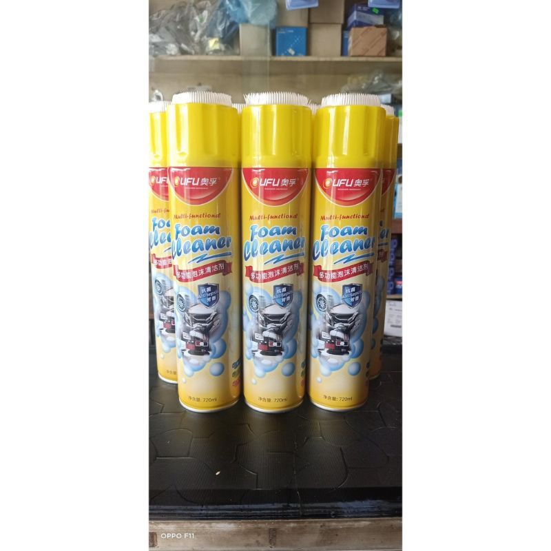 Chai xịt giặt nệm dành cho xe hơi và sử dụng trong gia đình thương hiệu oufu