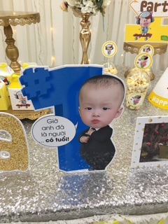 Chibi trang trí sinh nhật
