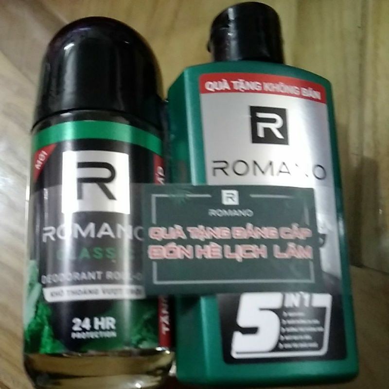 Lăn khử mùi Romano 50ml (hết hàng km,)