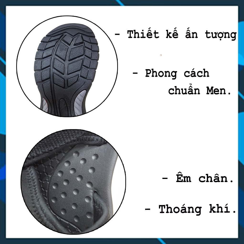 Tết Tết Xả Mới - Giày sandal Nam dây chéo - Rọ - Xuất khẩu AL6 . '
