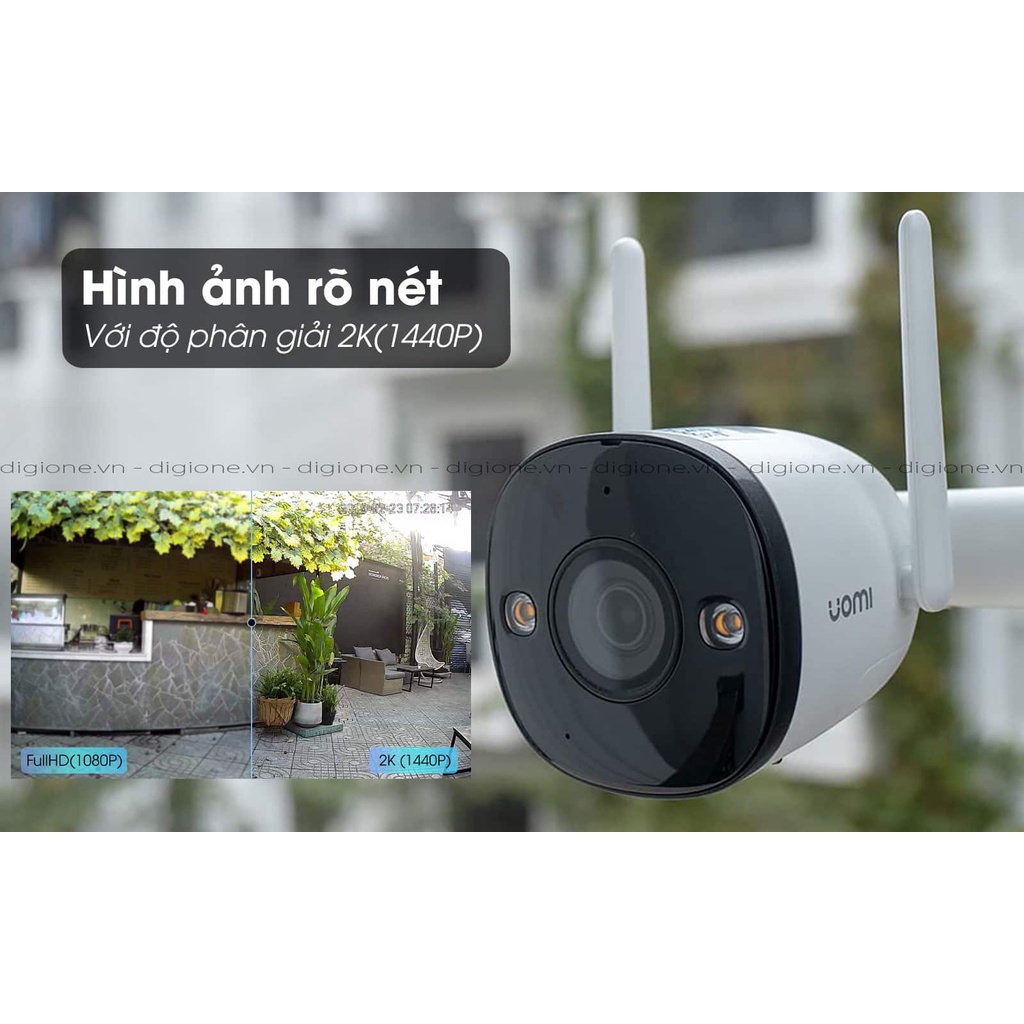 Camera wifi 4MP Ngoài Trời MÀU BAN ĐÊM, ĐÀM THOẠI 2 CHIỀU, ĐÈN CÒI BÁO ĐỘNG IMOU F42FEP Bullet 2 bảo hành 24 tháng