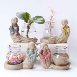 Set tượng trồng cây thuỷ sinh