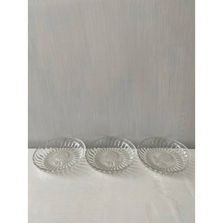 Dĩa thuỷ tinh hoa hướng dương - 2x13x6cm