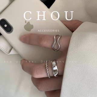 Set 3 Nhẫn Retro | CHOU ACCESSORIES |