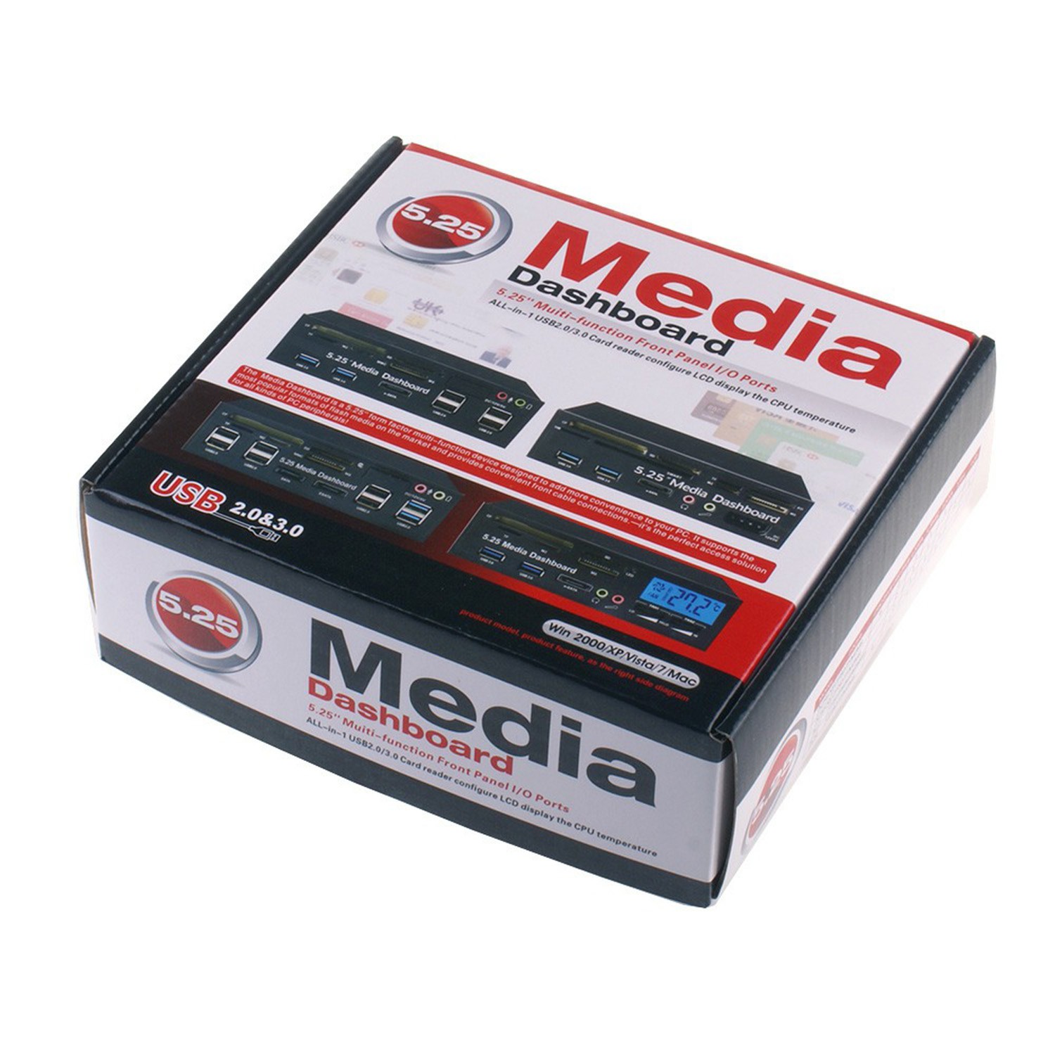 Bảng Mạch Đa Năng 5.25 "Pc Cổng Usb 3.0 525e