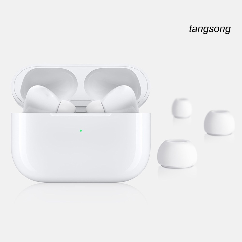 Set 4 Nút Silicon Mềm Chống Ồn Cho Tai Nghe Airpods