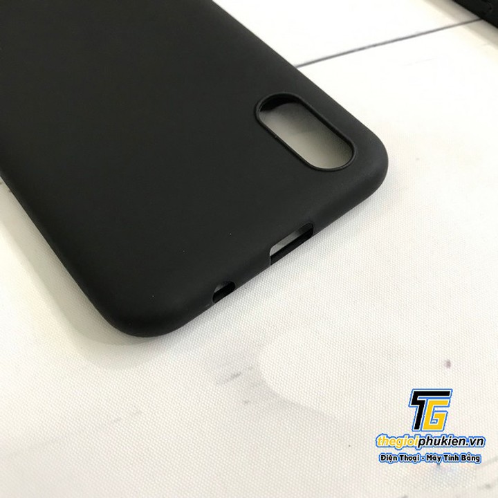 Ốp lưng Vsmart Bee 3 silicon dẻo màu đen, Không ố vàng cao cấp
