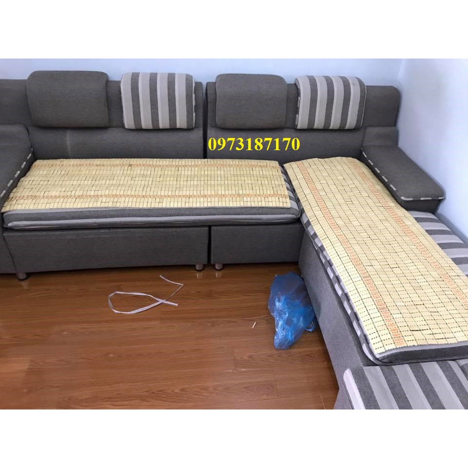 Chiếu trúc trải ghế sofa hạt đẹp có viền hàng đẹp