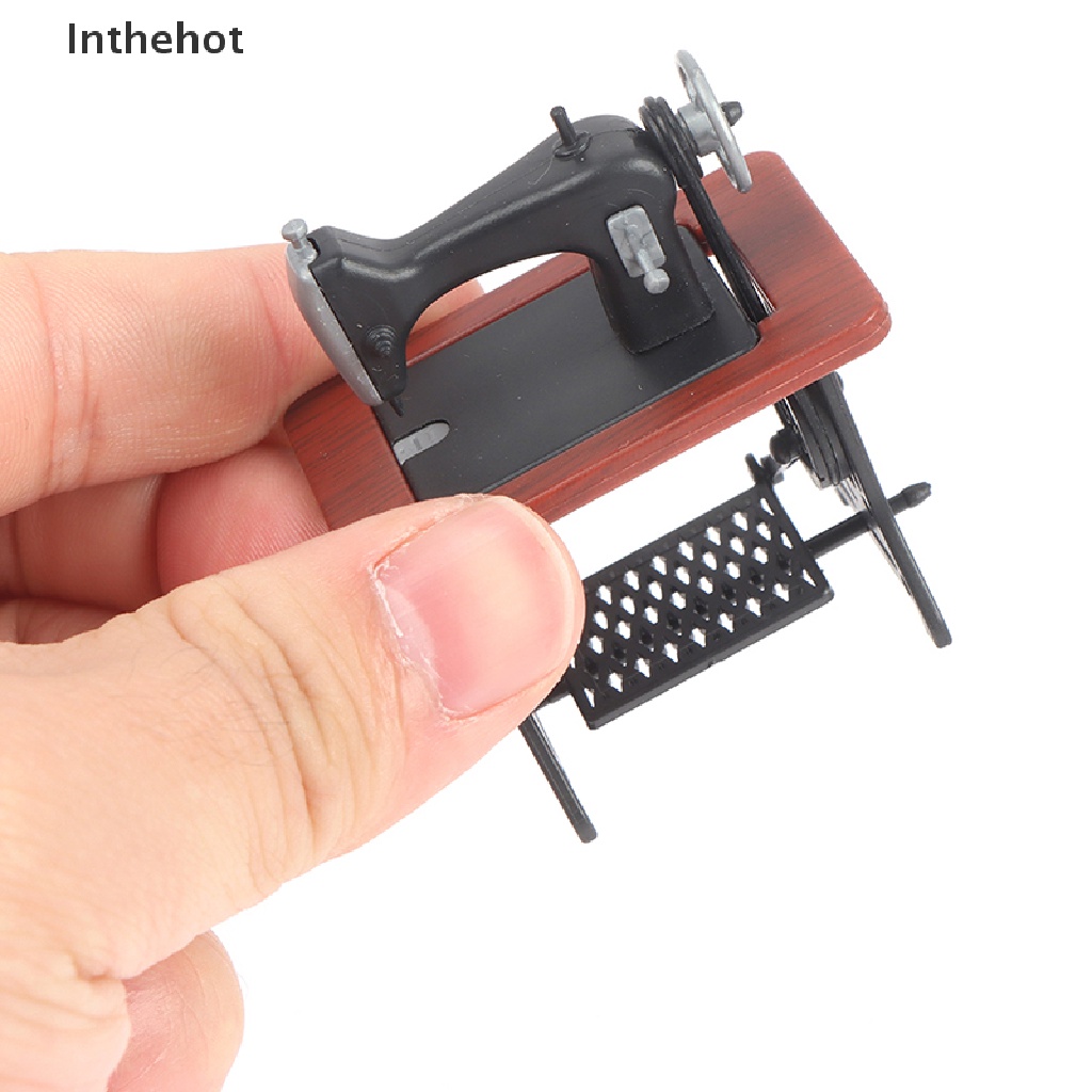 Mô Hình Máy May Mini Tỉ Lệ 1: 12 Trang Trí Nhà Búp Bê
