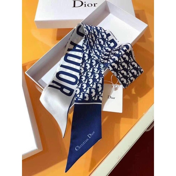 Khăn cột tóc Dior phụ kiện cột,quấn túi xách thời trang