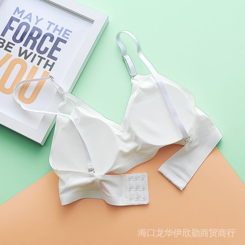 Áo Lót Lụa Lạnh Không Gọng Không Đường May Ôm Dáng Không Đường May Lưng Đẹp Mắt Không Đường May Dáng Ngắn Vừa Vặn Dành Cho Bạn Nữ Mặc Ngoài Áo Lót Thể Thao