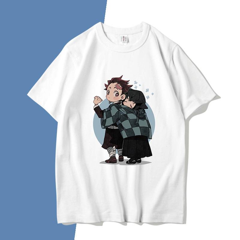 NEW# Demon Slayer T-shirt Tanjiro Anime Unisex Short Sleeve Tops 3D Printed Graphic Tee plus size Fashion Gifts