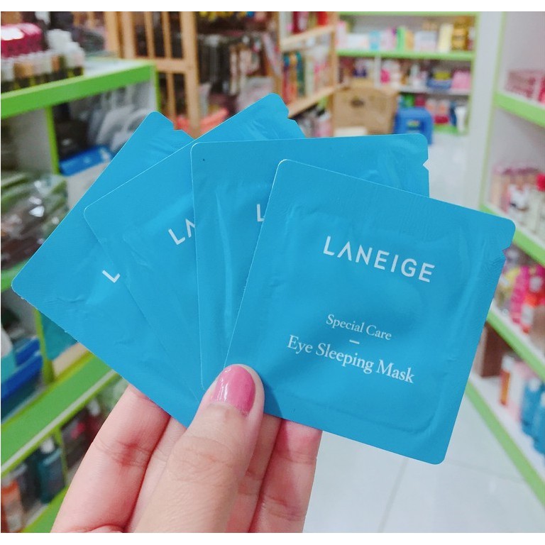 Combo 4 gói mặt nạ ngủ dưỡng mắt Laneige Eye Sleeping Mask 1ml*4 gói