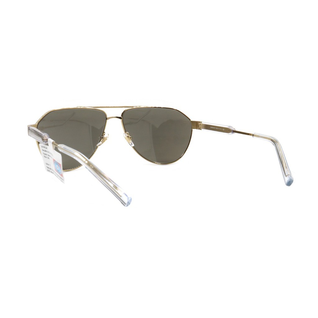 Kính mát nam nưc thời trang Versace VE2223 1002-5A chính hãng, thiết kế dễ đeo bảo vệ mắt