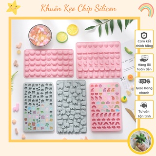 Khuôn kẹo chip silicon siêu dễ thương cho bé