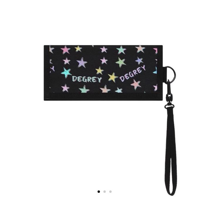 Ví Degrey hình ngôi sao + tặng kèm dây đeo &amp; giấy thơm