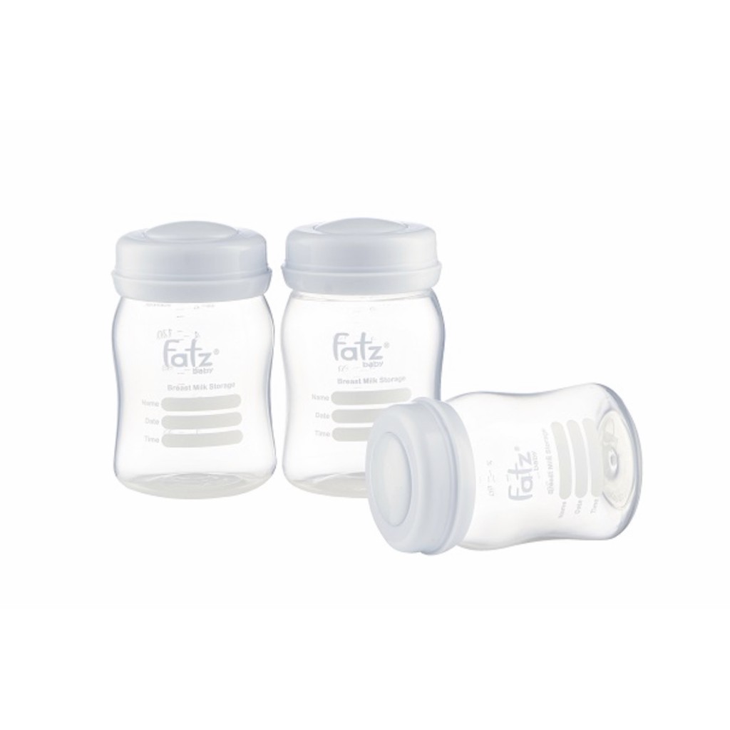 Bộ 3 bình trữ sữa 150ml Fatz Baby FB0120N