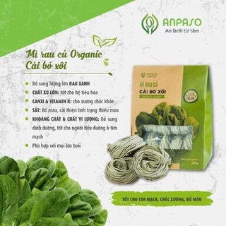 Mì rau cải bó xôi anpaso 300g - hello vegan