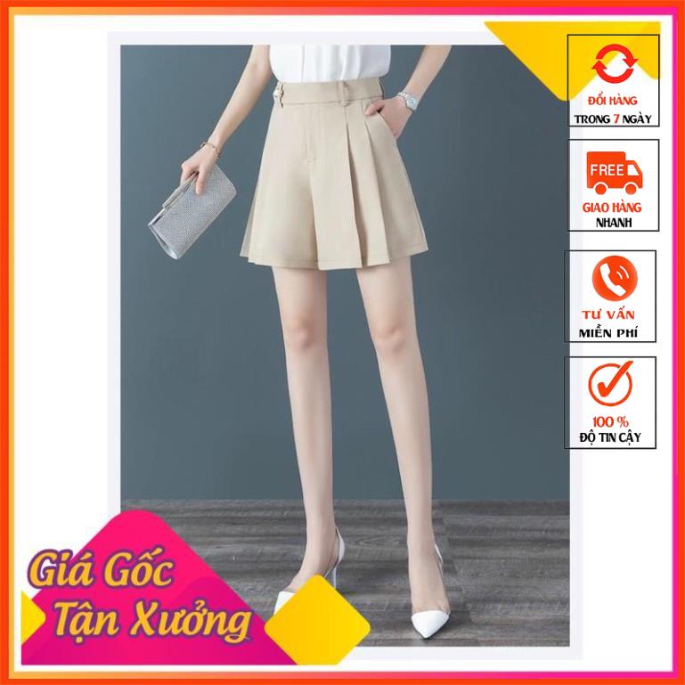 MẶC LÀ SANG hàng chính phẩm mã L206 short nữ xếp ly