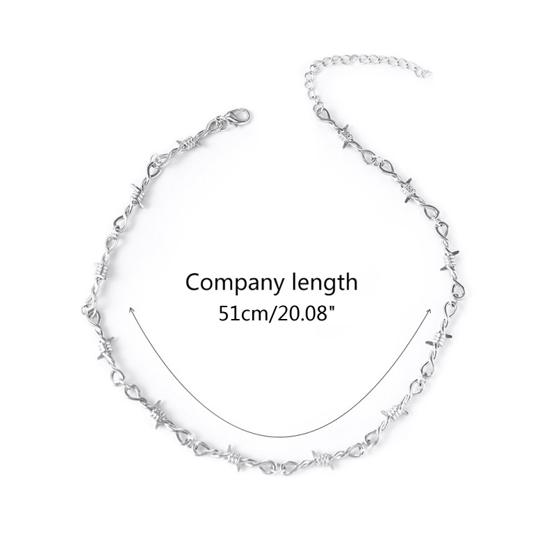 San * Vòng Cổ Dây Xích punk Hiphop Có Thể Điều Chỉnh Được Phong Cách gothic punk Cho Nam Và Nữ